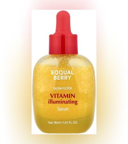 EQQUALBERRY Glow Filter Vitamin Illuminating Serum – סרום ויטמינים להארה, הבהרה ואפקט 