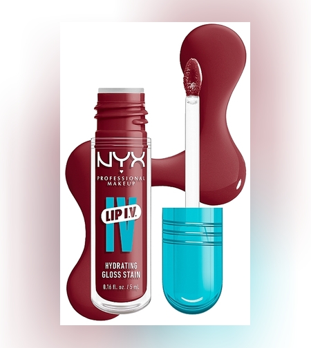 גלוס סטיין לחותי NYX Professional Makeup LIP I.V. Hydrating Gloss Stain (5 מ