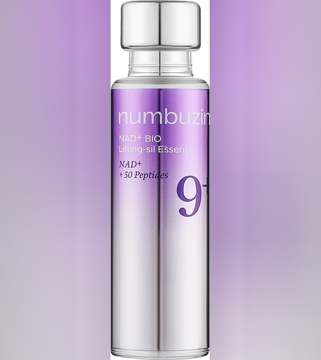 numbuzin No.9 NAD+ BIO Lifting-sil Essence – אסנס ליפטינג מתקדם להרמה, מיצוק ושיקום אלסטיות העור (100ml)