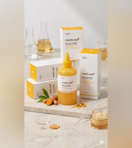 Medicube Kojic Acid Turmeric Resurfacing Toner – טונר עוצמתי לחידוש העור והבהרת כתמים
