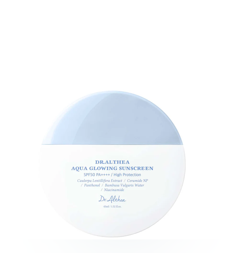 קרם הגנה זוהר לחותי Dr. Althea Aqua Glowing Sunscreen (SPF50+ PA++++ / 45 מ