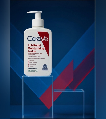 🔴 CeraVe Itch Relief Moisturizing Lotion - תחליב לחות להקלה על גירויים 🔴