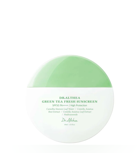 קרם הגנה מרענן תה ירוק Dr. Althea Green Tea Fresh Sunscreen (SPF50+ PA++++ / 45 מ