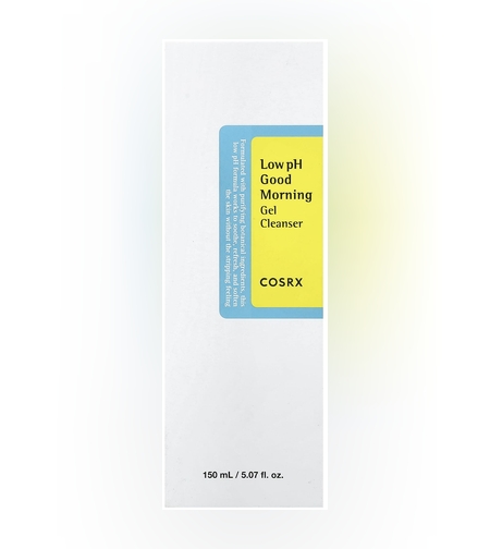 COSRX Low pH Good Morning Gel Cleanser – ג'ל ניקוי פנים עדין לאיזון והרגעת העור (150ml)