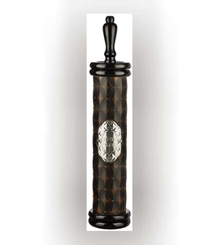 בית מגילה עץ מהגוני ספרדי גודל 18