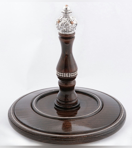 עצי חיים סט חוטי כסף וכתרונים