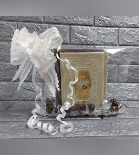 תהילים מעור דגם כינור עיצוב לכלה