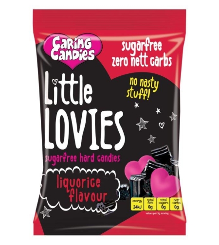 Little Lovies - Sugar Free Liquorice 100g or 1 kg
