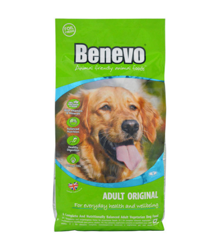 BENEVO מזון טבעוני לכלבים- בנבו