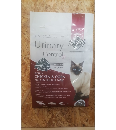  דיבק מזון יבש לחתולים המסייע למערכת השתן Dibaq urinary control 