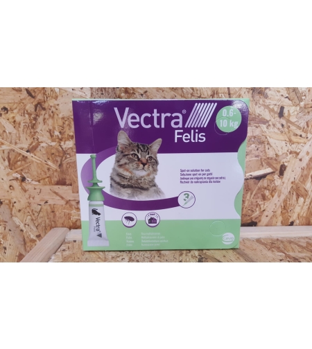 Vectra Felis תמיסת טפטוף לחתולים