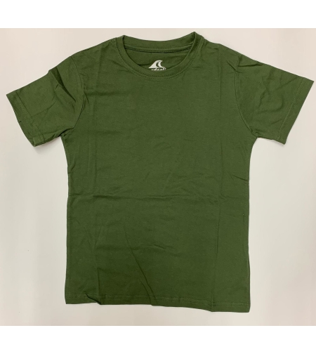 חולצת בית ספר בנים ס.ג'רסי ירוק זית 