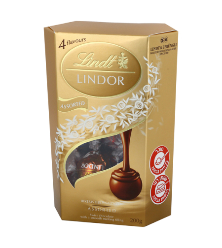 לינדור - מבחר כדורי שוקולד מעורב שוויצרי
