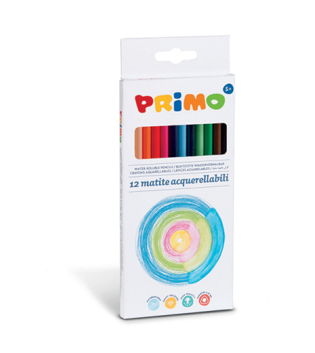 עפרונות אקוורל צבעוניים 12 יחידות