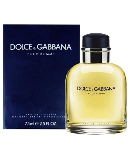 בושם לגבר דולצ'ה גבאנה פור הום Dolce Gabbana  Pour Homme EDT 75 ML
