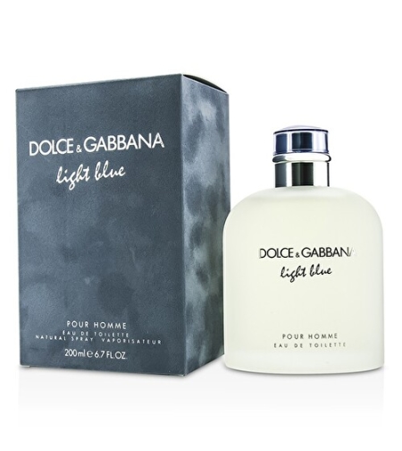 בושם לגבר דולצ'ה לייט בלו Dolce Gabbana Light Blue EDT 200 ML