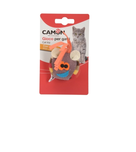צעצוע חתול- סמיילי עם קטניפ