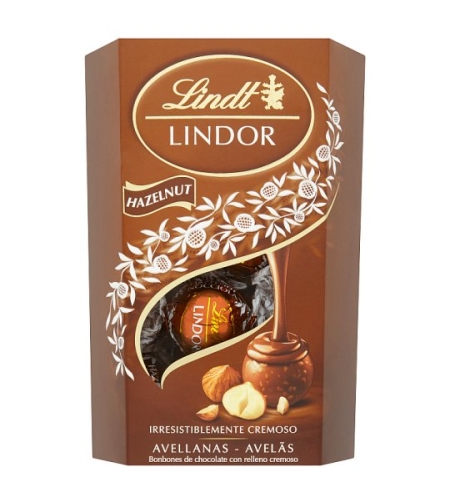 לינדור - כדורי שוקולד עם קרם אגוזי לוז