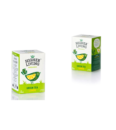 הייר ליווניג - תה ירוק לימון אורגני