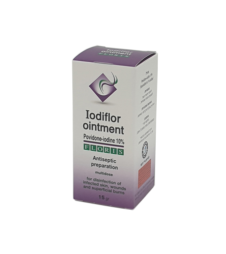 יודיפלור משחה - Iodiflor Ointment (povidone-iodine10%)