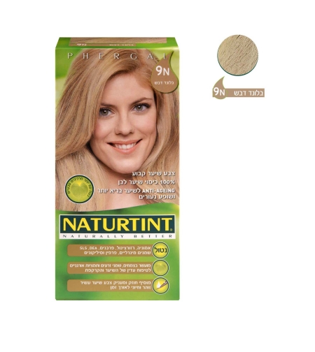 צבע קבוע לשיער בלונד דבש 9N Naturtint