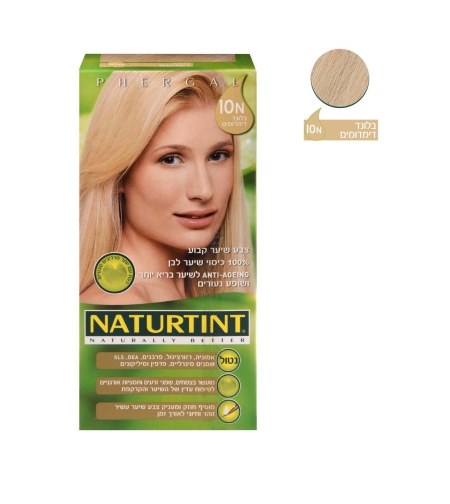 צבע קבוע לשיער בלונד דימדומים 10N Naturtint