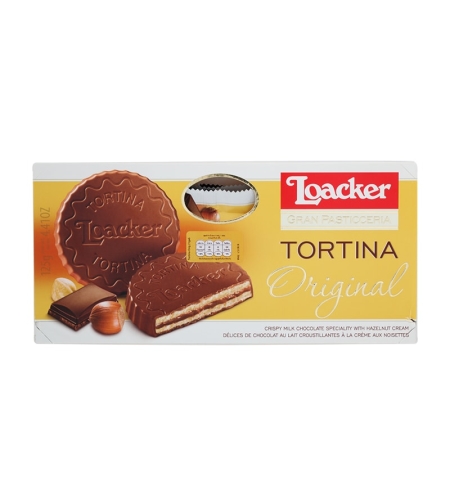 Loacker - TORTINA - לוהקר שוקולד חלב