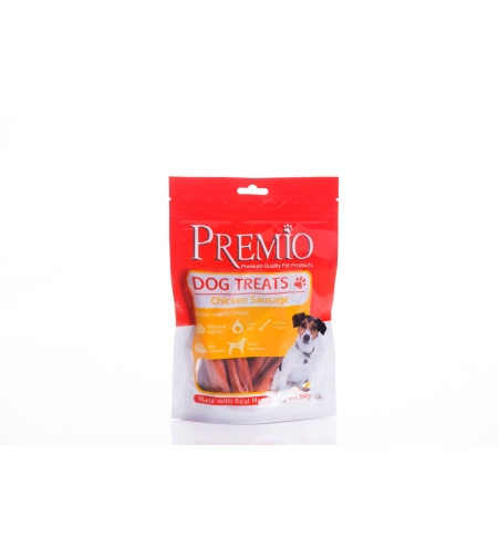 חטיף לכלב פרמיו נקניקיות בטעם עוף - Premio
