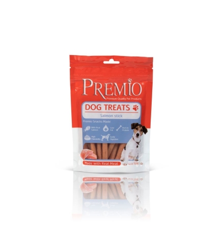 חטיף לכלב פרמיו מקלות בטעם סלמון - Premio