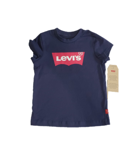 חולצת LEVI'S כחולה לוגו באדום