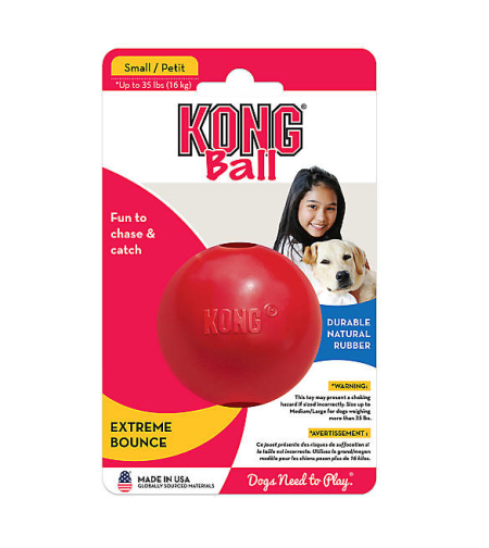 קונג צעצוע לכלב - כדור קונג Small\large