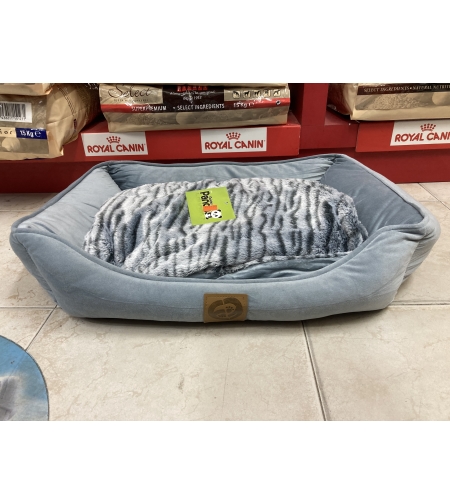 מיטת בד לכלב עם כרית