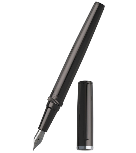 Fountain pen Gear Metal Dark Chrome HSN9672D