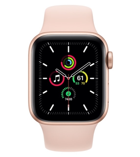 Apple שעון חכם SE GPS 40mm צבע זהב מידה 40