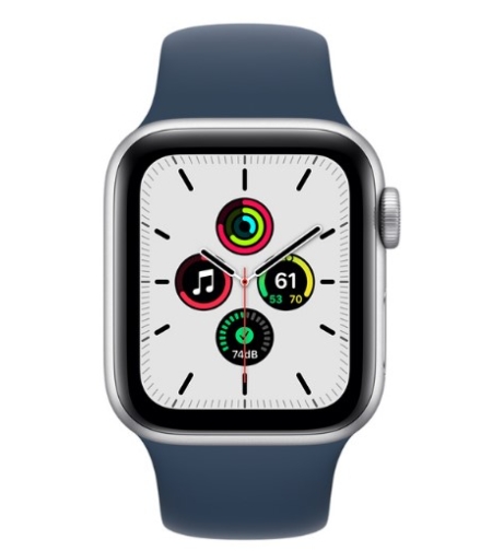 Apple שעון חכם SE GPS 40mm צבע כחול מידה 40