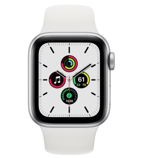Apple שעון חכם SE GPS 40mm צבע לבן מידה 40
