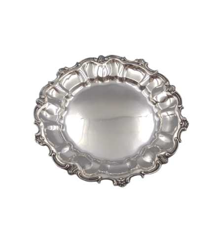 Vintage pure silver bowl