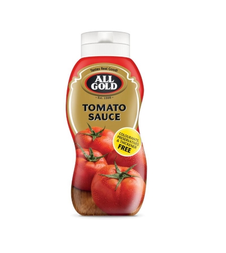 All Gold Tomato Sauce 500 ml (Squeeze)