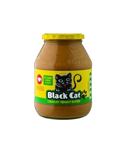 Black Cat Peanut Butter Chunky Sugar/Salt Free 400 gr