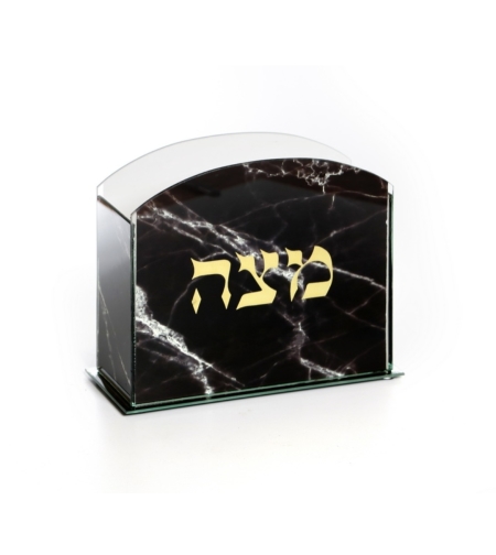 Black crystal matzah box