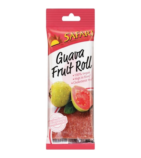 Safari Fruit Roll Guava 80gr