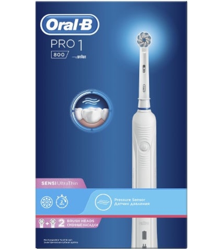 אורל בי / ORAL B - מברשת שיניים חשמלית נטענת דגם Sensi UltraThin 800