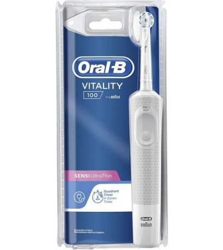 אורל בי / ORAL B - מברשת שיניים חשמלית נטענת דגם VITALITY (D100)