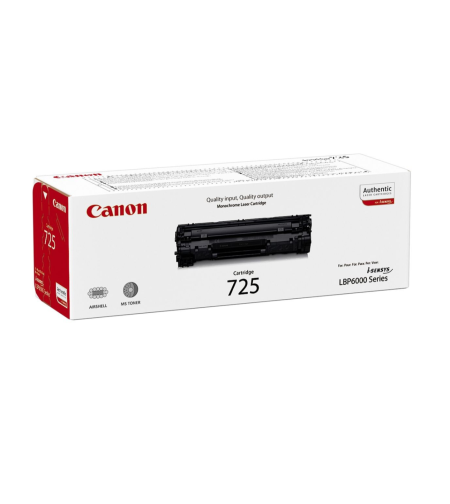 ‏טונר ‏שחור Canon CRG725 קנון מקורי