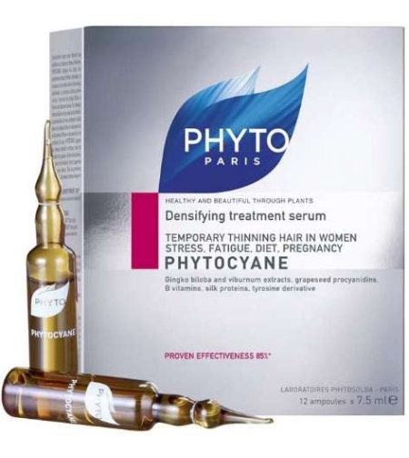 פיטוציאן אמפולות - לשיער דליל אצל נשים Phytocyane