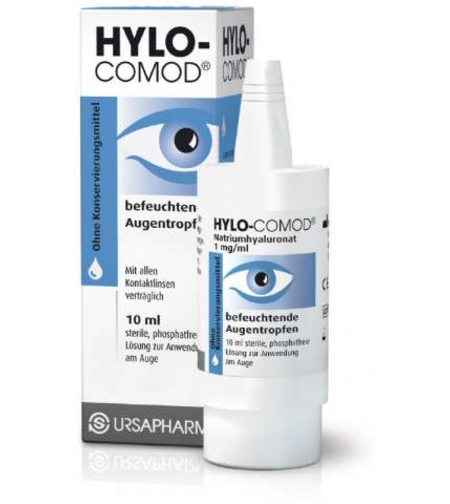 הילו-קומוד - טיפות עיניים לסובלים מיובש Hylo-Comod