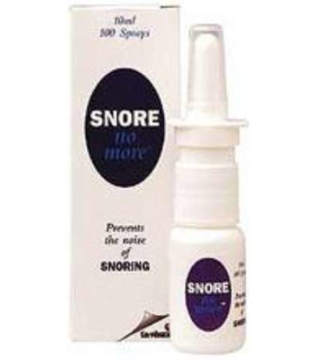 סנור נו מור - תכשיר לטיפול בנחירות Snore No More