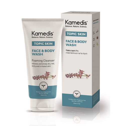 קמדיס ג'ל רחצה טיפולי Kamedis Face & Body Wash