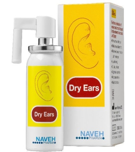 Dry Ears מייבש ומסלק מים מהאוזן