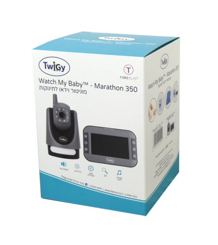 מוניטור וידאו לתינוקות טוויגי מרתון Twigy Watch My Baby™ - Marathon 350